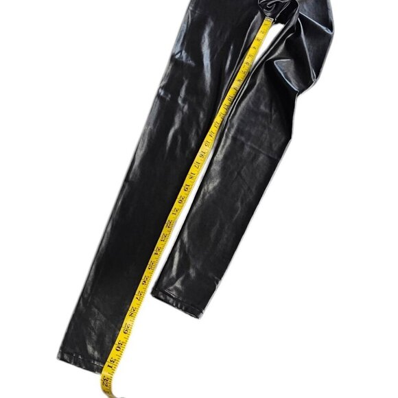 Aritzia Wilfred Free Daria Pant, High Waist Vegan Leather Leggings, Black, XS - Picture 5 of 9